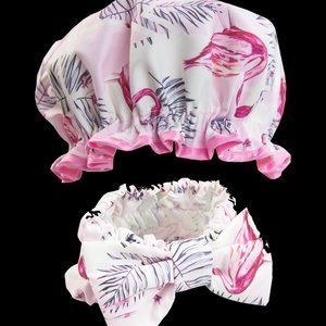 The Vintage Make-Up Headband & Shower Cap Set